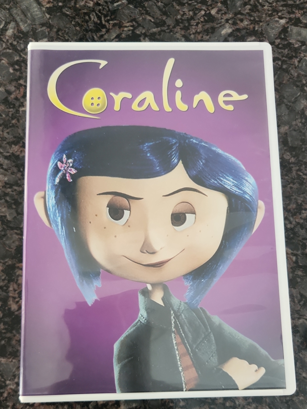 NEW Coraline Dvd Laika Movie Goth Horror Neil Gaiman Henry Selick Kids Family